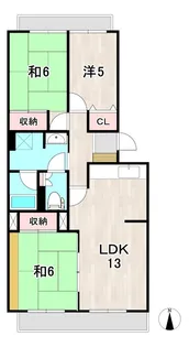 ベレガンス日立【3階】の間取り