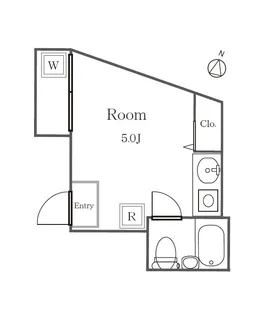 メゾン日吉【2階】の間取り