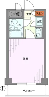 ライオンズマンション代々木第2【6階】の間取り