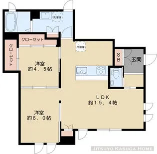 えの木の杜ガーデンコート N【1階】の間取り