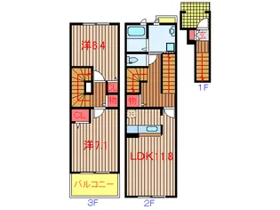 エピナールIの間取り