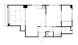 野崎ビル【4階】の間取り
