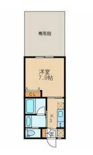 東京都世田谷区世田谷1【アパート】の間取り