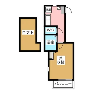 サフィール向ヶ丘【2階】の間取り
