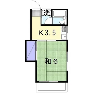 コーポヤザワ【2階】の間取り