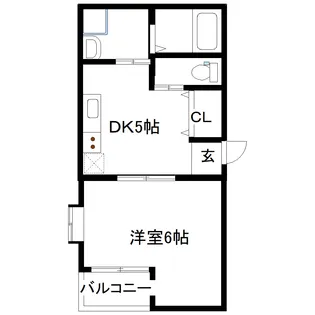 Major 壷川【1階】の間取り