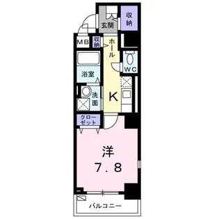 アルシーヴ【5階】の間取り