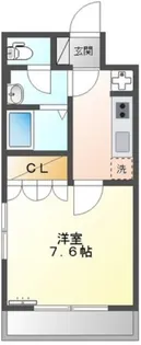 ツインズキクナ(B棟)【2階】の間取り