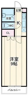 ラ・フォンティーヌ【1階】の間取り