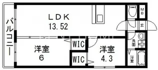 Cherry(チェリー)【2階】の間取り