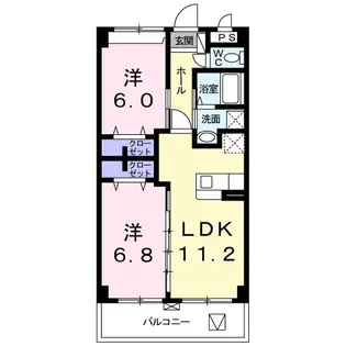 ファミーレ・ナーカ【4階】の間取り