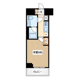 イアース八王子【3階】の間取り