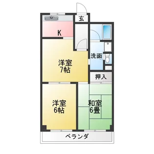 上島ビル【3階】の間取り