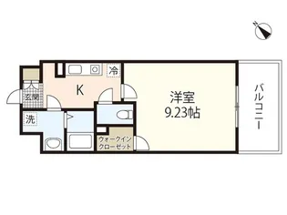 第25友建ビル【3階】の間取り