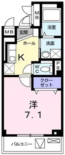 オリエンス【3階】の間取り