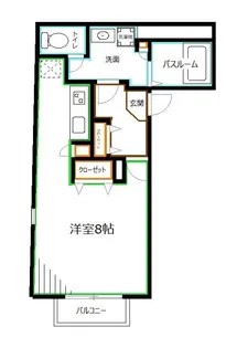 PARK SQUARE 荻窪【1階】の間取り