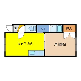メゾン・ド・フェイマス【3階】の間取り