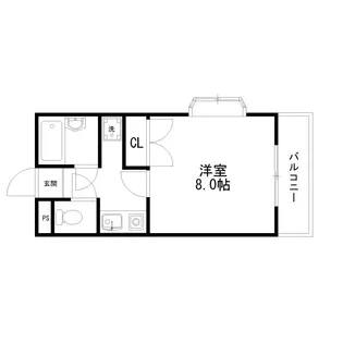 カサミア【1階】の間取り