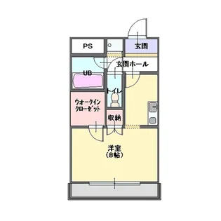 ヴァンフォーレ石坂II【2階】の間取り