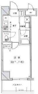 Rising place押上【3階】の間取り