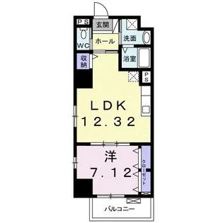 スカイハウス グランデ【3階】の間取り