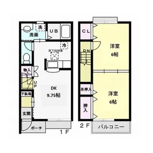 Raffine MIRAI Aの間取り