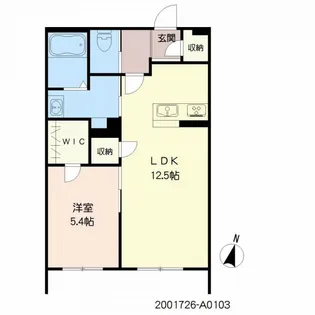 シャーメゾン平原HILLS【1階】の間取り