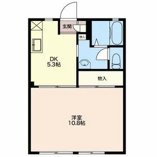 メイプルハウス【1階】の間取り
