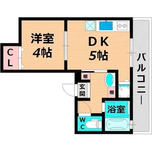 DMハイツ【2階】の間取り
