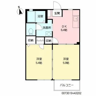 パンプキンハウス【2階】の間取り