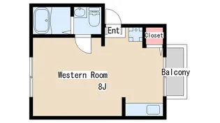 ルネ月見山【2階】の間取り