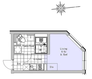 SOU高田馬場II【2階】の間取り