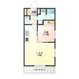 サンパティークII【1階】の間取り