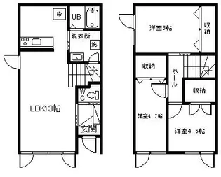 MARUKO【1階】の間取り