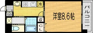 5S京都五条【4階】の間取り