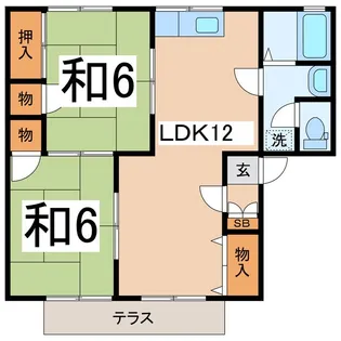 グレールコート【1階】の間取り