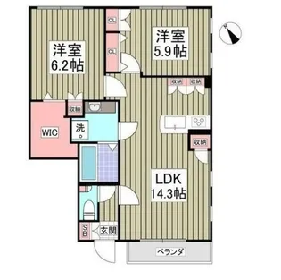 Stille Ruhe【1階】の間取り