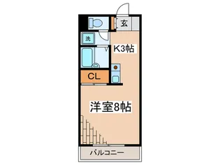 ラブリスヒルズ【4階】の間取り