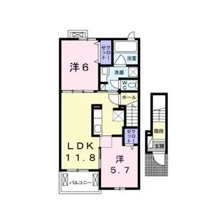 ビエンナーレ【2階】の間取り