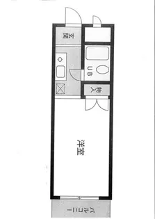 コンドミニアム小田急相模原【3階】の間取り