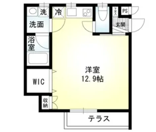 コルビジェ【2階】の間取り