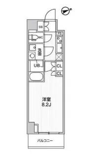 ALTERNA大塚【1階】の間取り