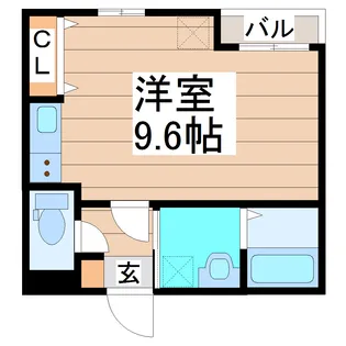 フォルト堤【4階】の間取り