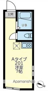 マーサプティ横浜【2階】の間取り