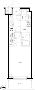 ルーブル横濱矢向【4階】の間取り