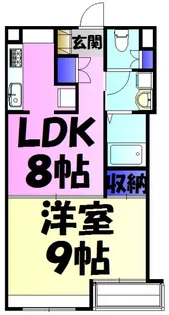 スプリングスクエア【7階】の間取り