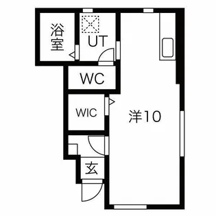 MONCIEL【1階】の間取り