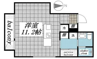 LigereGrace祐天寺【4階】の間取り
