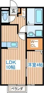 シャルマンコート杜A【1階】の間取り