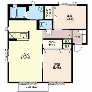 プライムステージ【2階】の間取り